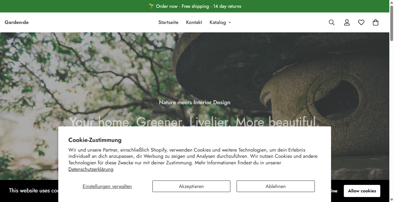 Bestätigte Warnung zu garden-de.myshopify.com (2026)