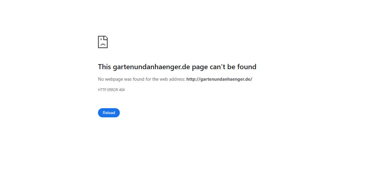 Fake-Shop Warnung: Fake Shop Warnung: gartenundanhaenger.de (2026)