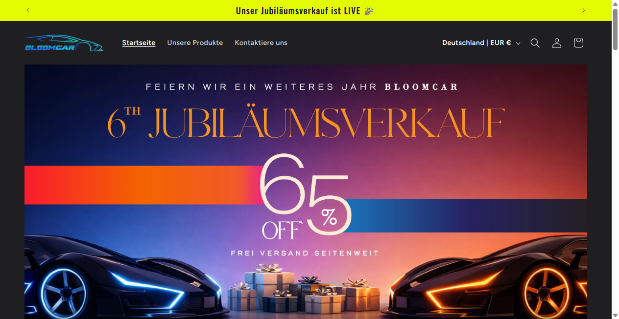 Bestätigte Warnung zu ge.thebloomcar.com (2026)
