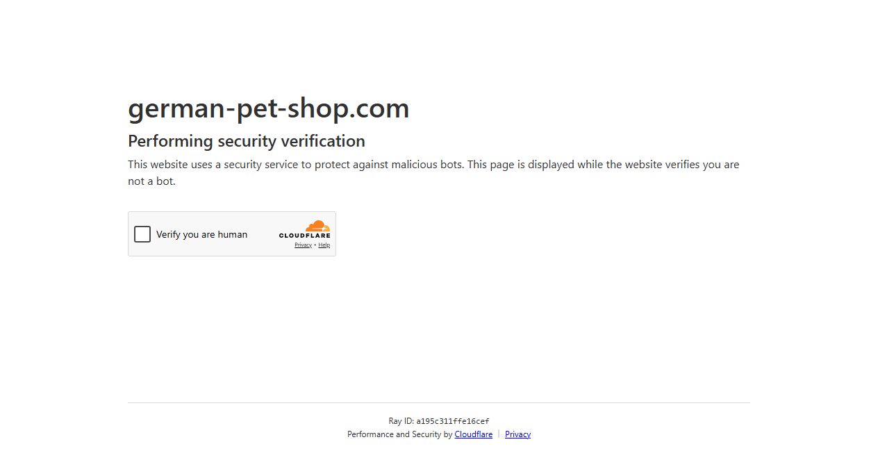 Bestätigte Warnung zu german-pet-shop.com (2026)