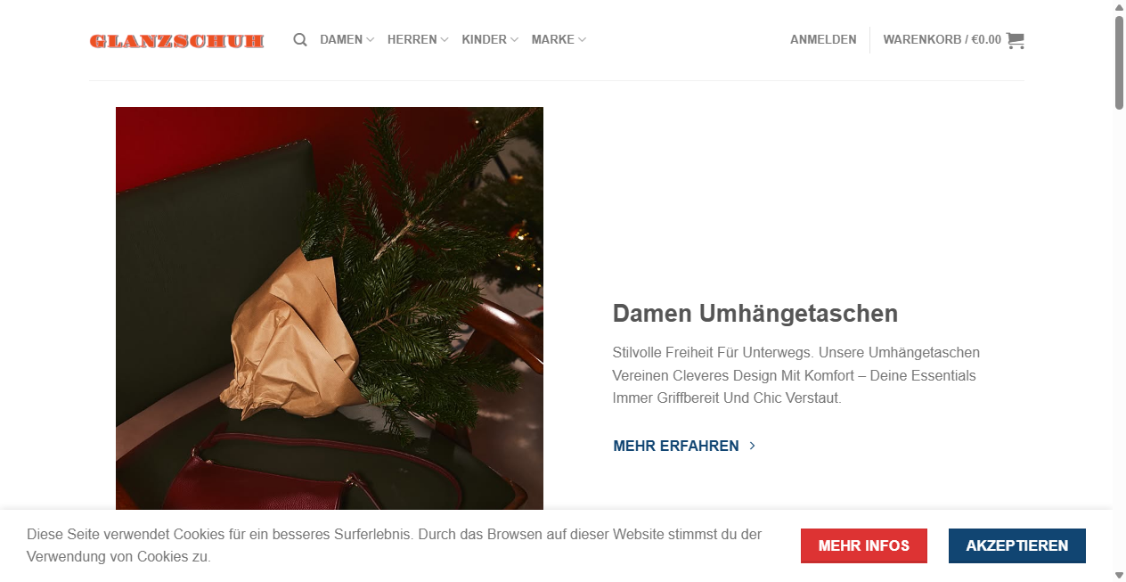Bestätigte Warnung zu glanzschuh.com (2026)
