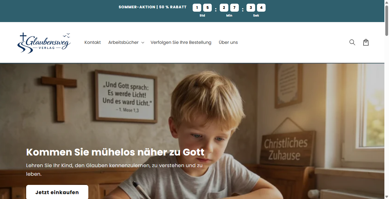Bestätigte Warnung zu glaubensweg.com (2026)