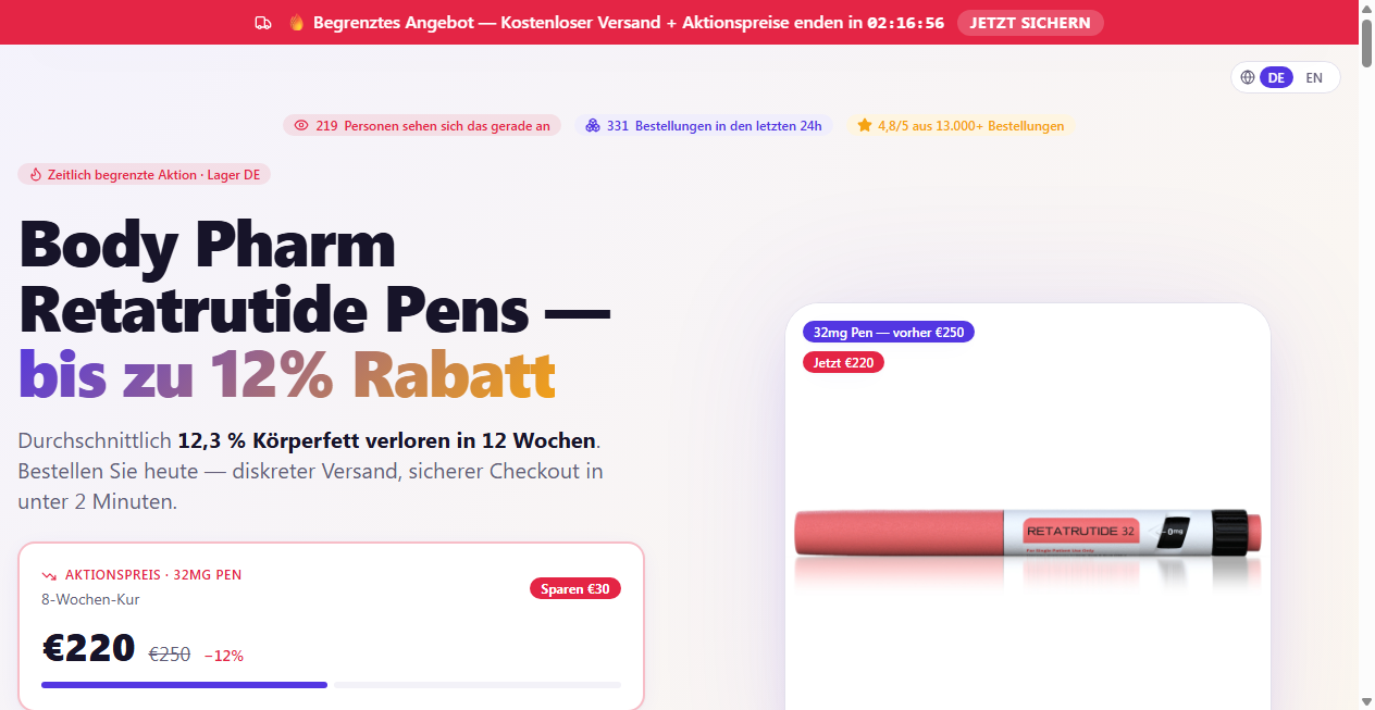 Bestätigte Warnung zu glp1-apotheke.com (2026)