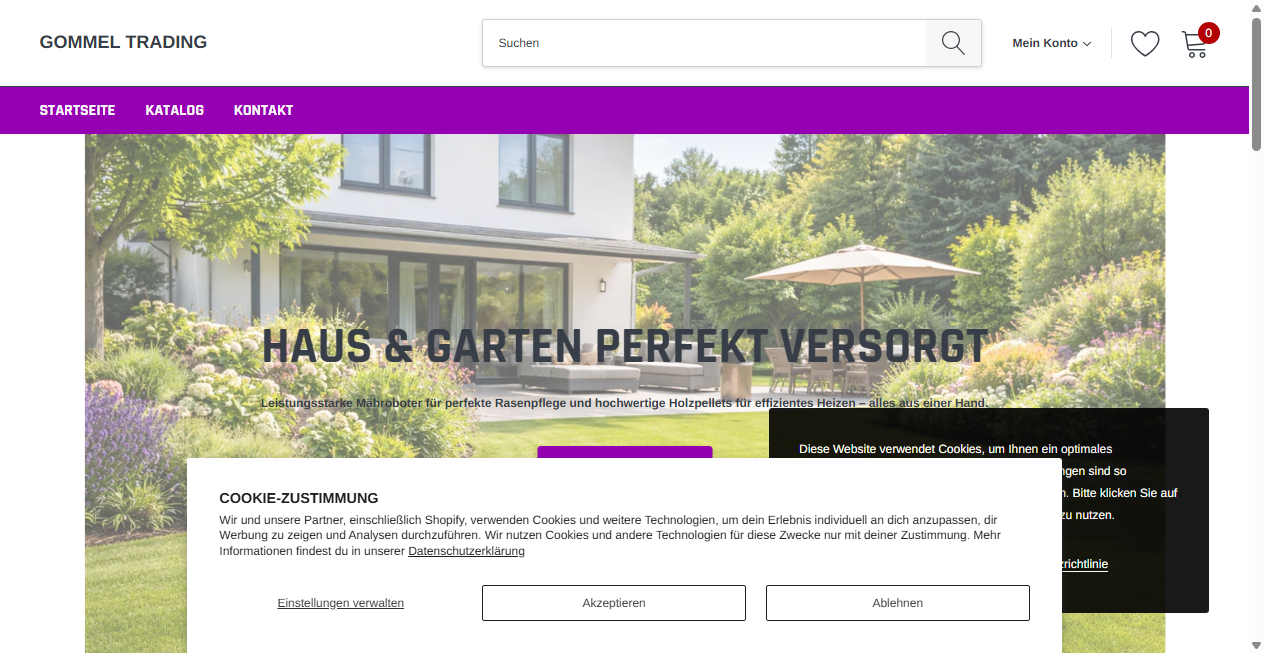 Fake-Shop Warnung: Fake Shop Warnung: gommel-trading.de (2026)