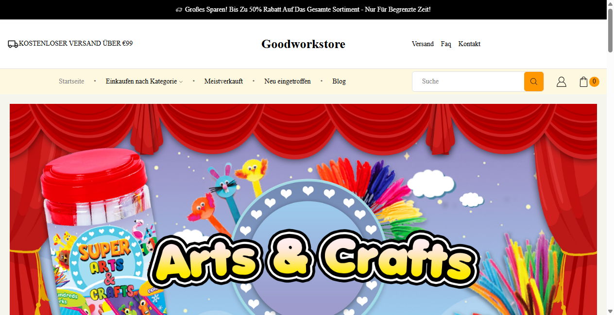 Bestätigte Warnung zu goodworkstore.de (2026)