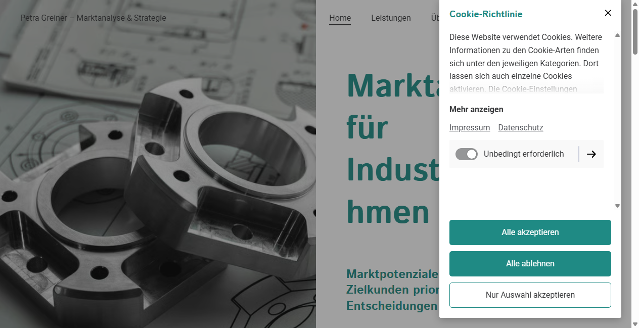 Bestätigte Warnung zu greiner-marktanalyse.de (2026)