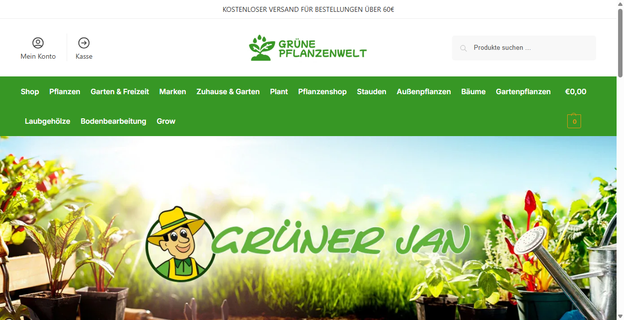 Bestätigte Warnung zu grunepflanzenwelt.com (2026)