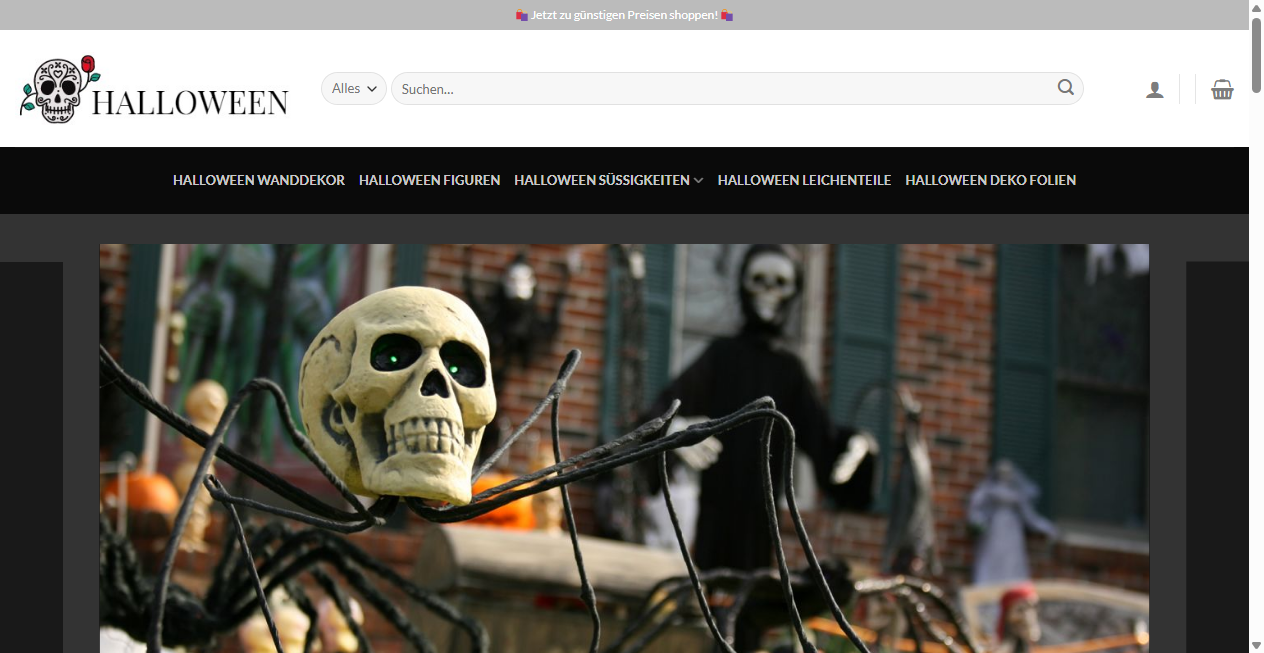 Fake-Shop Warnung: Fake Shop Warnung: halloweendekoration.com (2026)