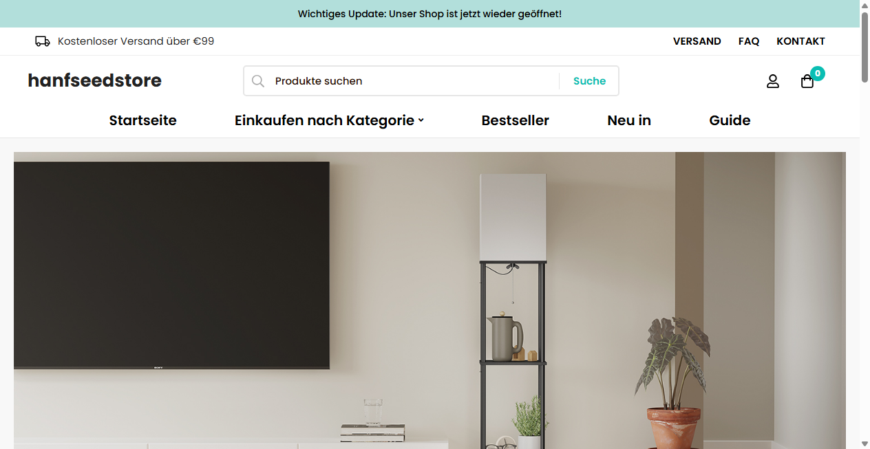 Bestätigte Warnung zu hanfseedstore.de (2026)