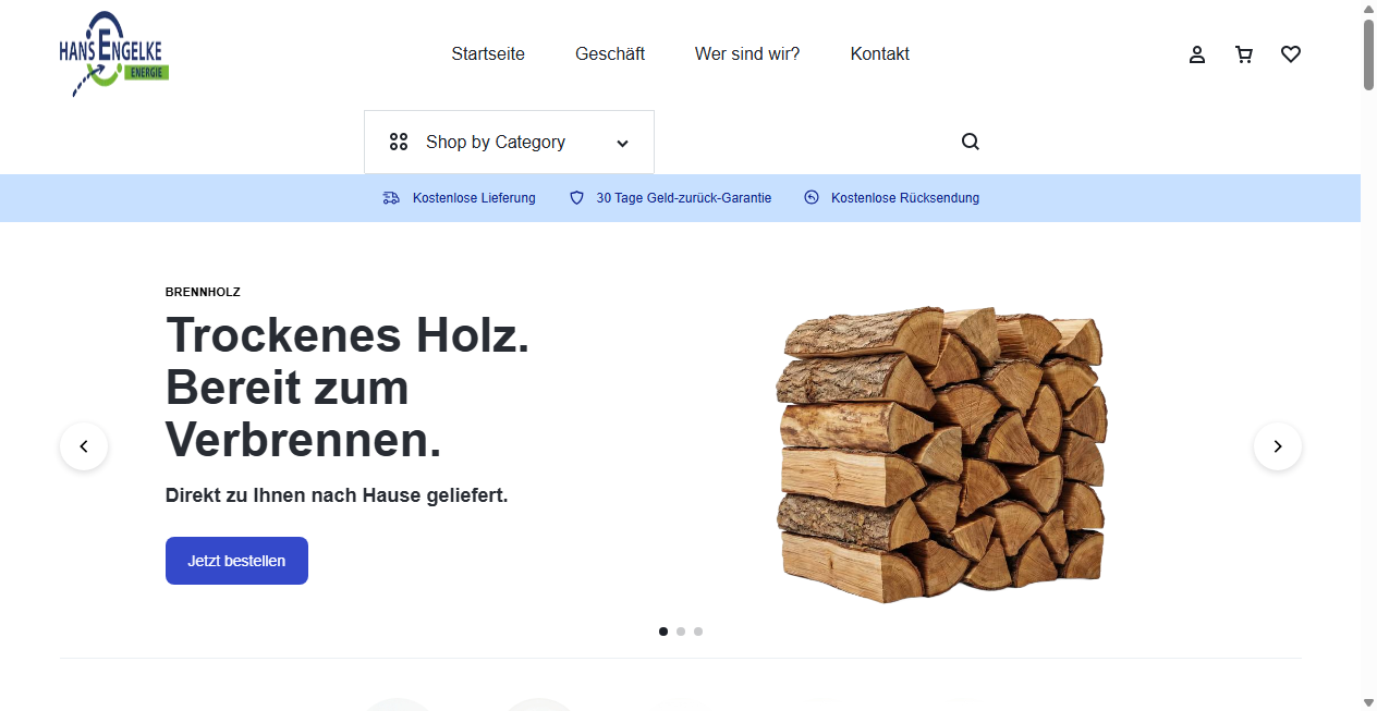 Screenshot von hans-engelke-energie.de