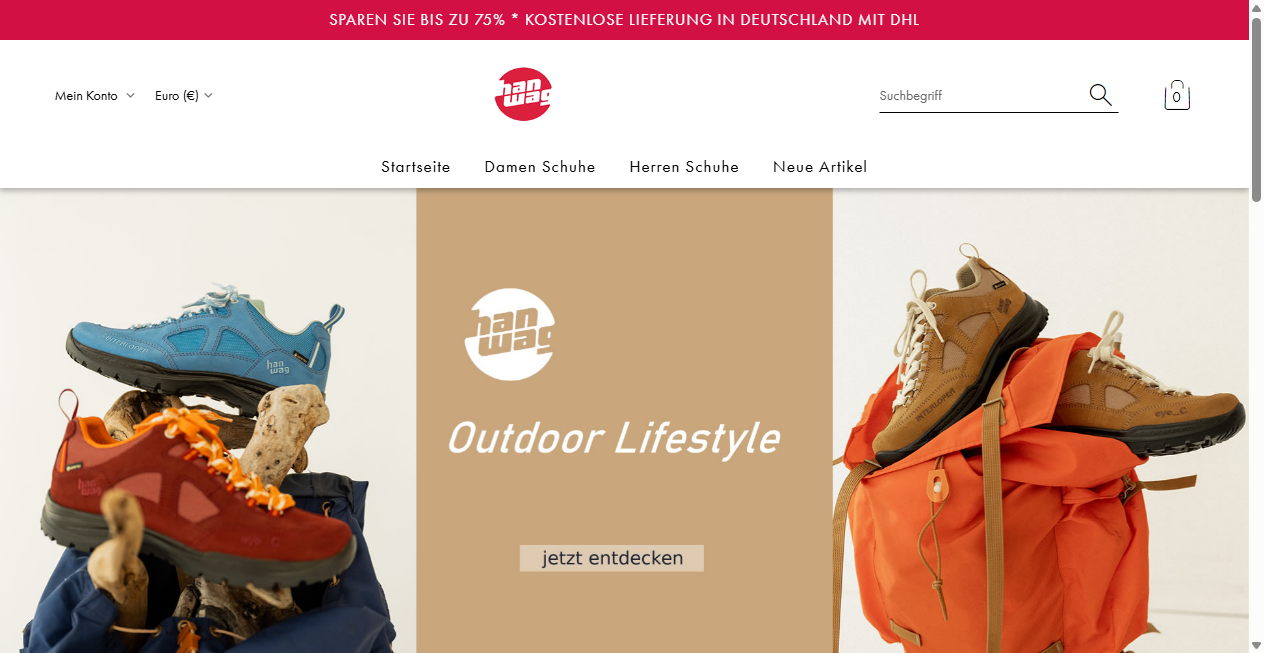Fake-Shop Warnung: Fake Shop Warnung: hanwag--schuhe.com (2026)