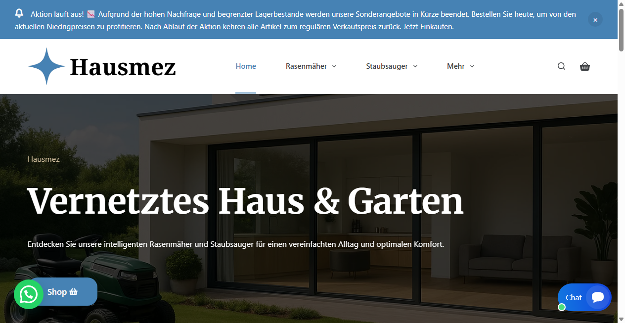 Bestätigte Warnung zu hausmez.de (2026)