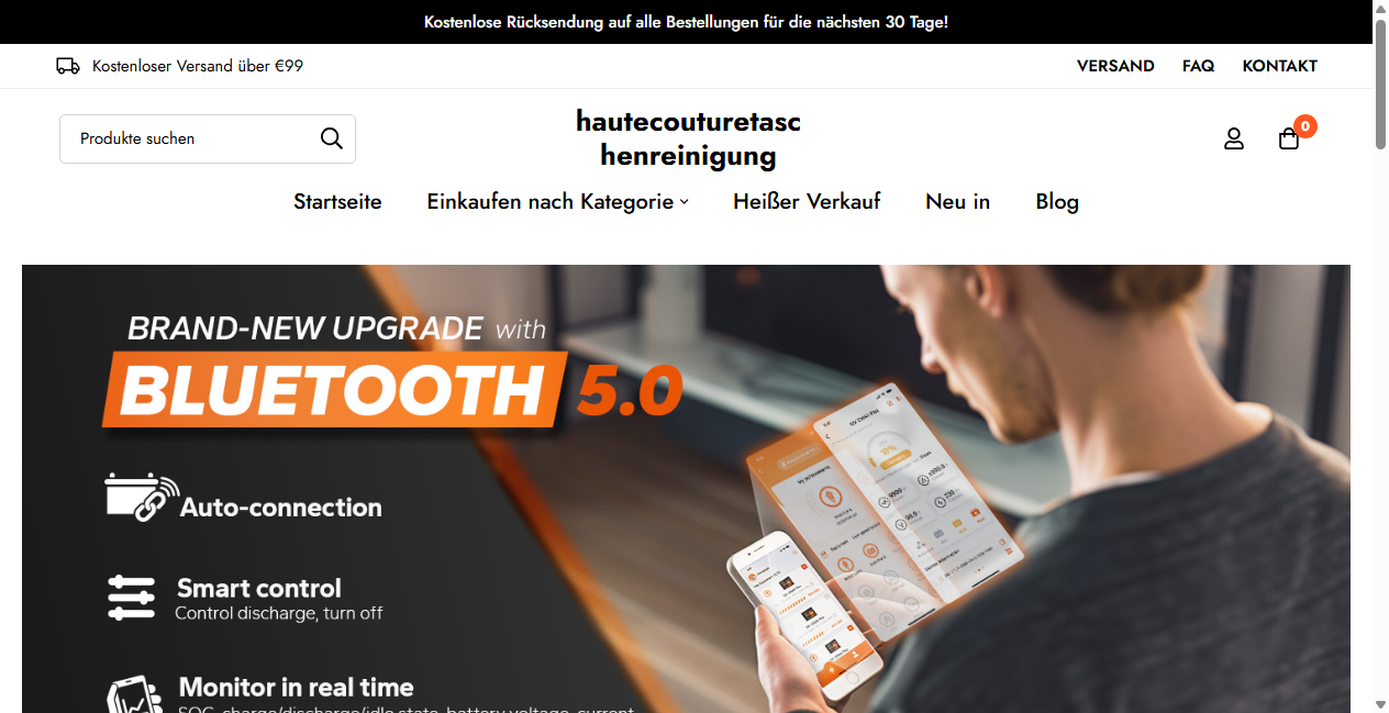Bestätigte Warnung zu hautecouturetaschenreinigung.de (2026)