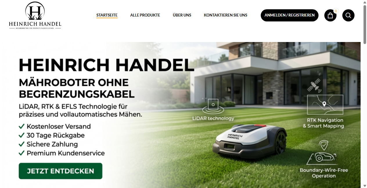 Bestätigte Warnung zu heinrich-handel.com (2026)