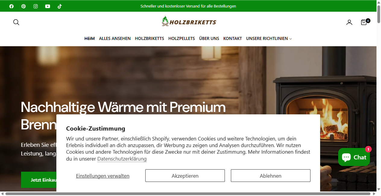 Bestätigte Warnung zu heizholzbrikett.de (2026)