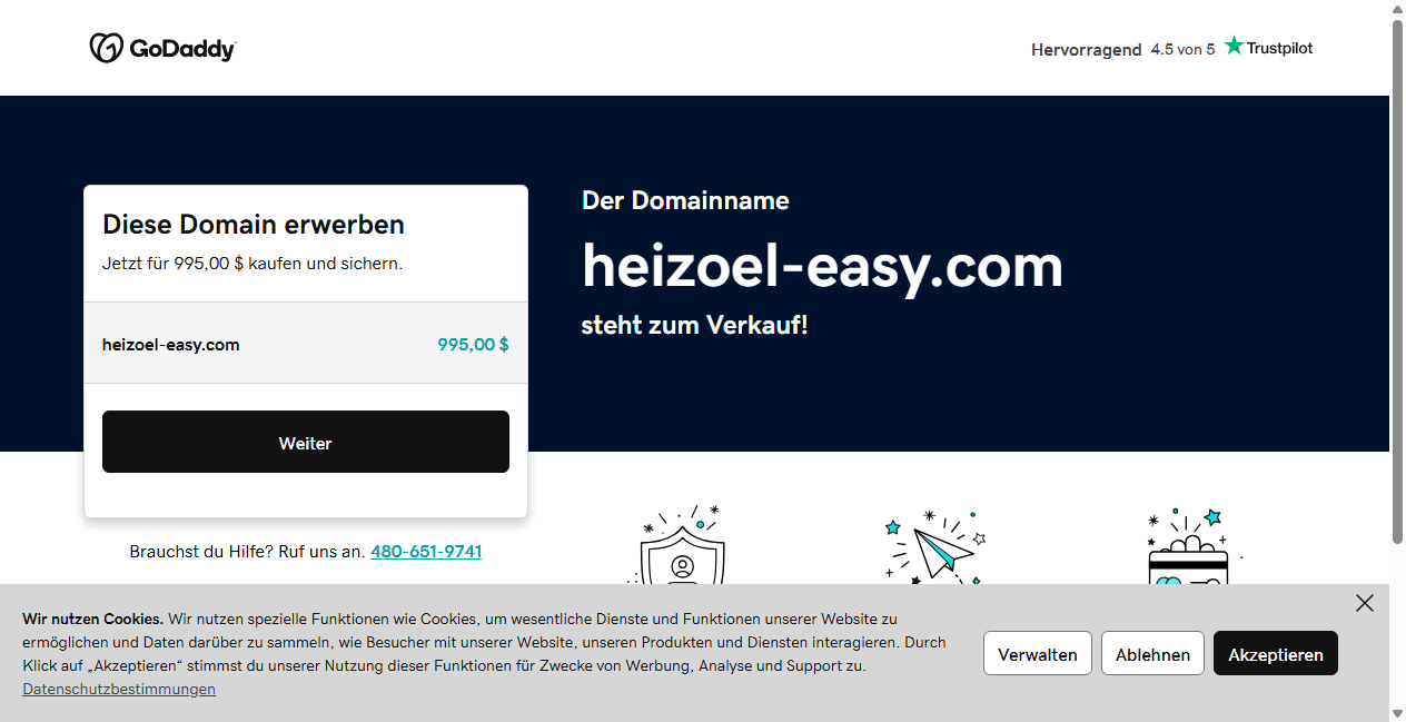 Bestätigte Warnung zu heizoel-easy.com (2026)