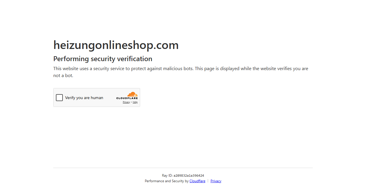 Bestätigte Warnung zu heizungonlineshop.com (2026)