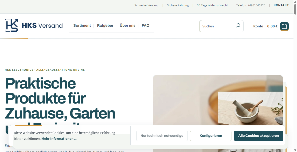 Bestätigte Warnung zu hks-versand.de (2026)