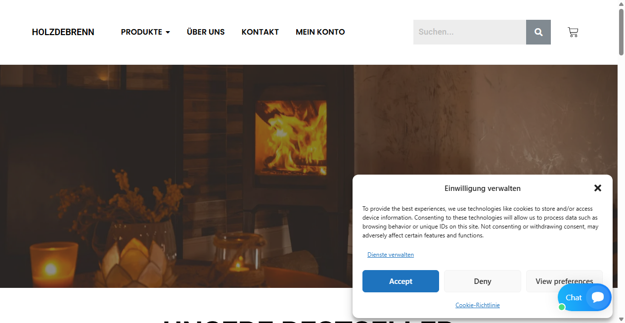 Fake-Shop Warnung: Fake Shop Warnung: holzdebrenn.com (2026)