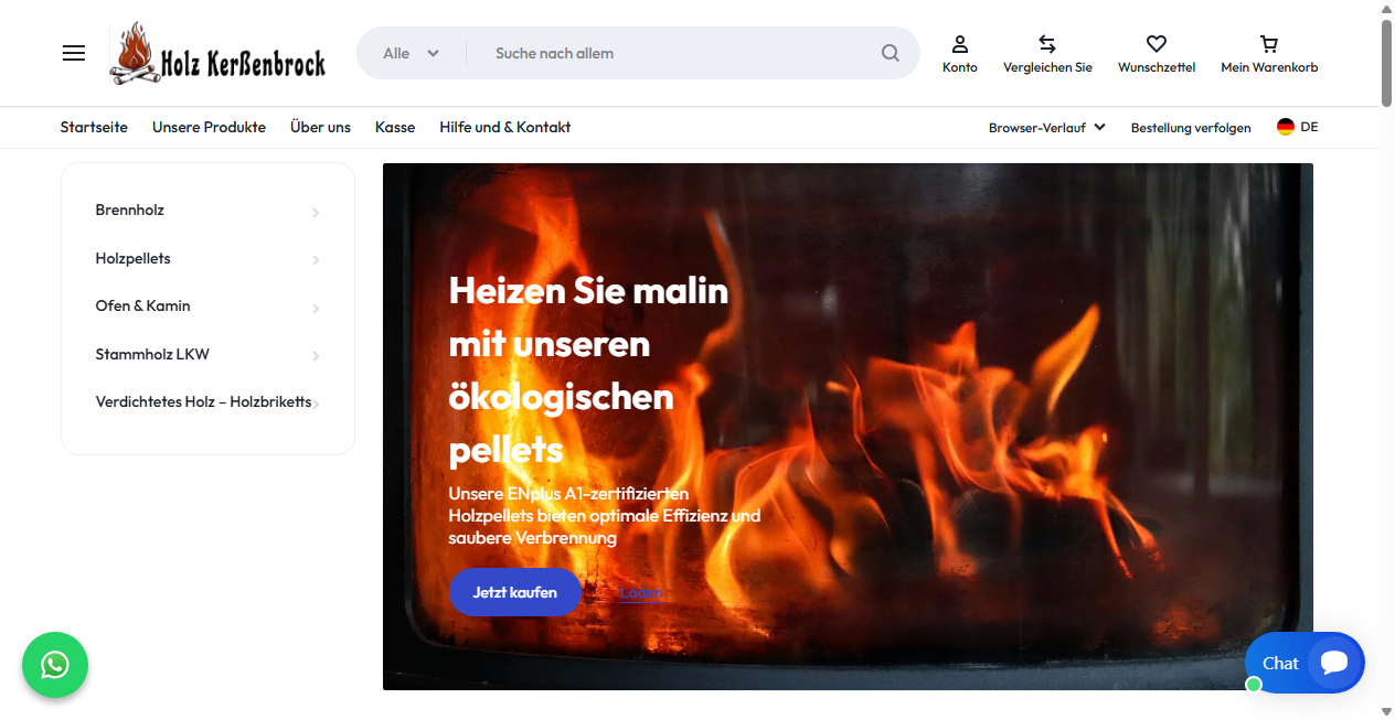 Fake-Shop Warnung: Fake Shop Warnung: holzkerssenbrock.de (2026)