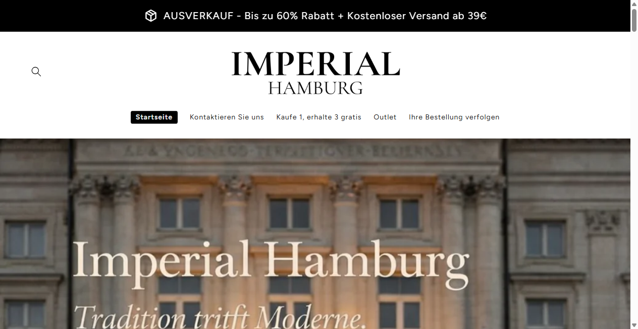 Fake-Shop Warnung: Fake Shop Warnung: imperial-hamburg.de (2026)