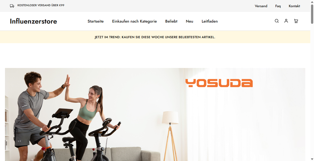 Bestätigte Warnung zu influenzerstore.de (2026)