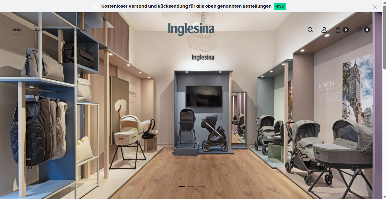 Screenshot von inglesinas.de
