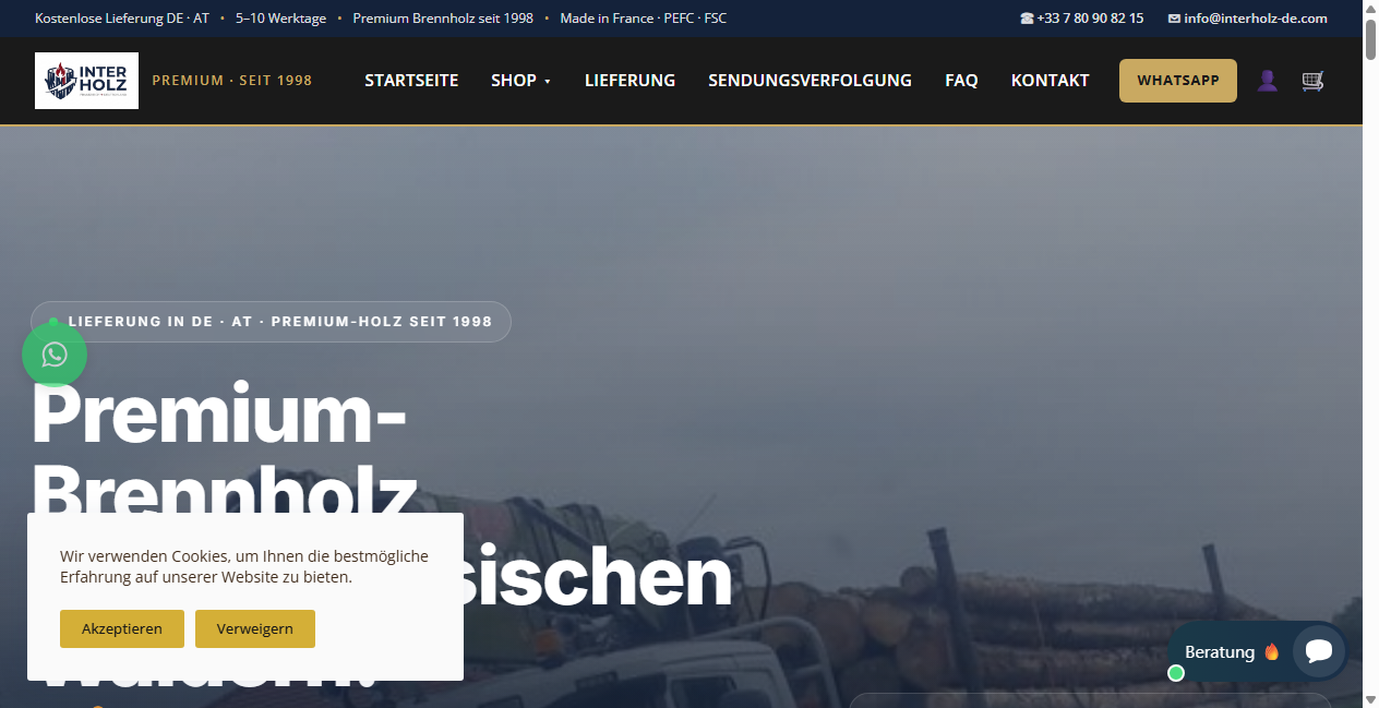 Bestätigte Warnung zu interholz-de.com (2026)
