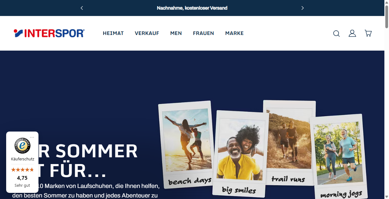 Bestätigte Warnung zu intersport88.myshoplaza.com (2026)