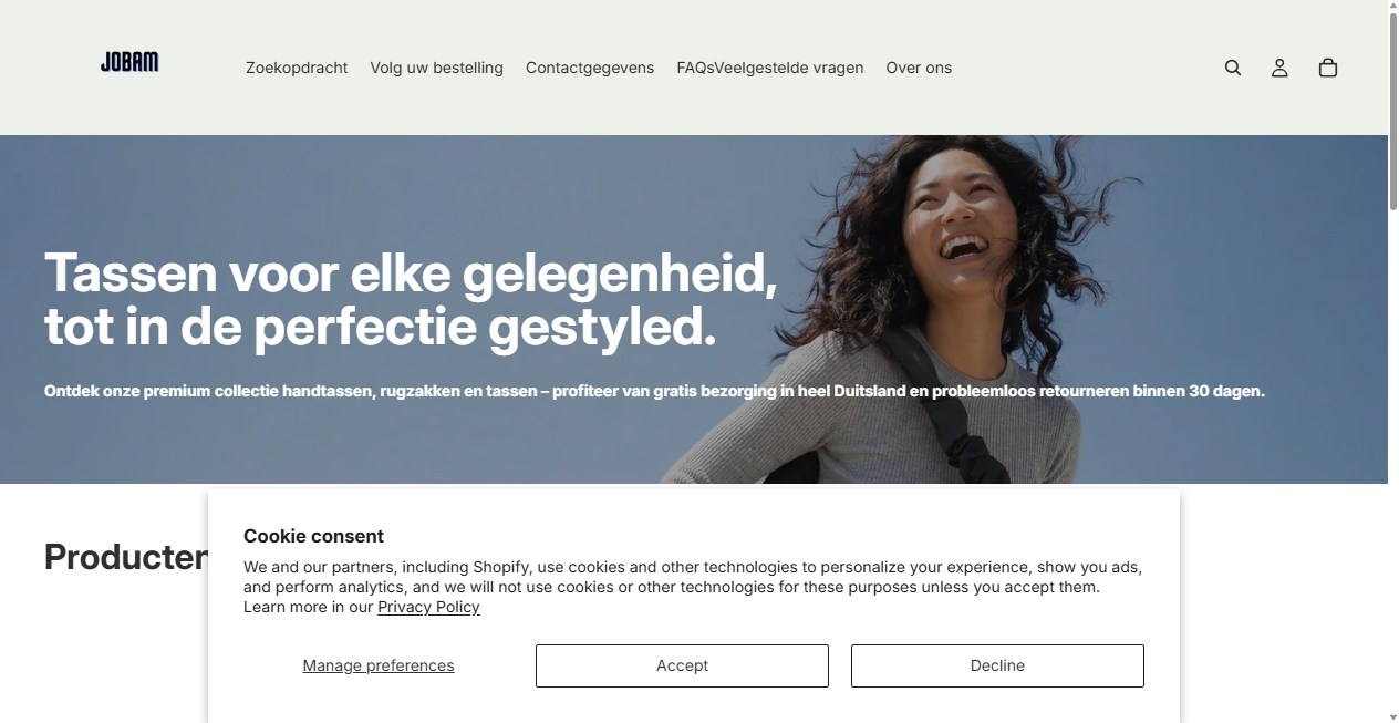 Bestätigte Warnung zu jobam.shop (2026)