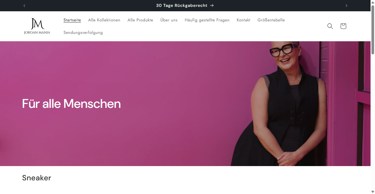 Fake-Shop Warnung: Fake Shop Warnung: jordanmania.de (2026)