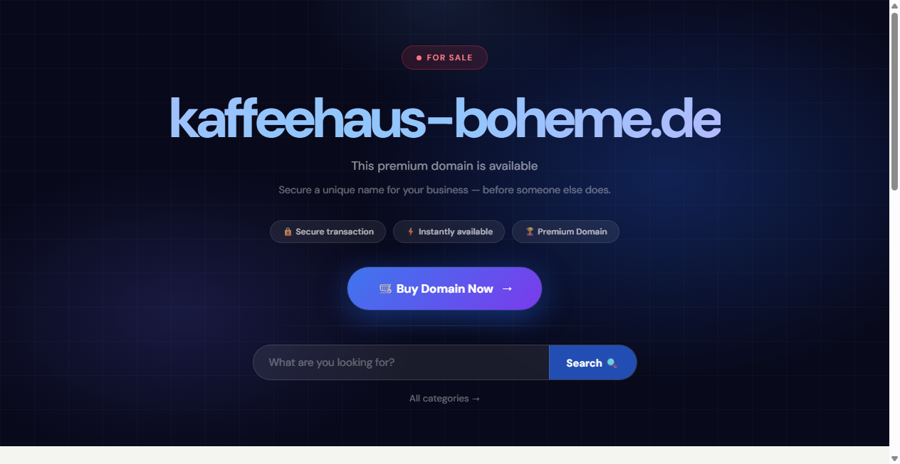 Bestätigte Warnung zu kaffeehaus-boheme.de (2026)