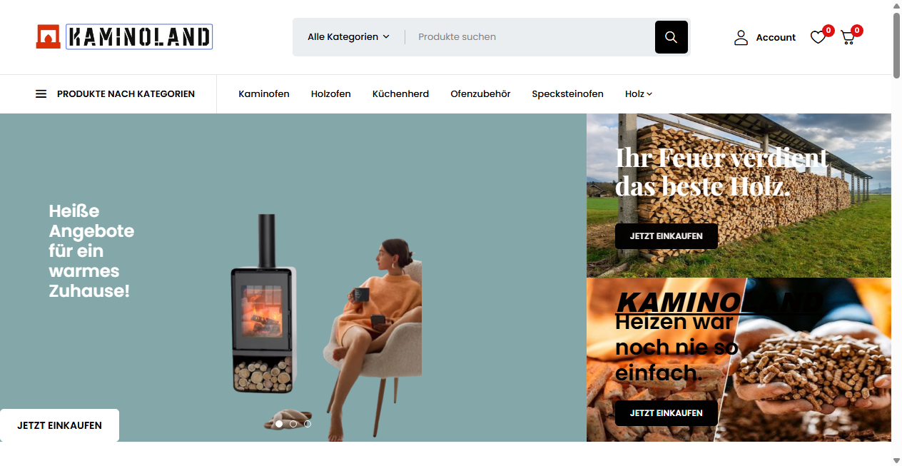 Bestätigte Warnung zu kaminoland.de (2026)