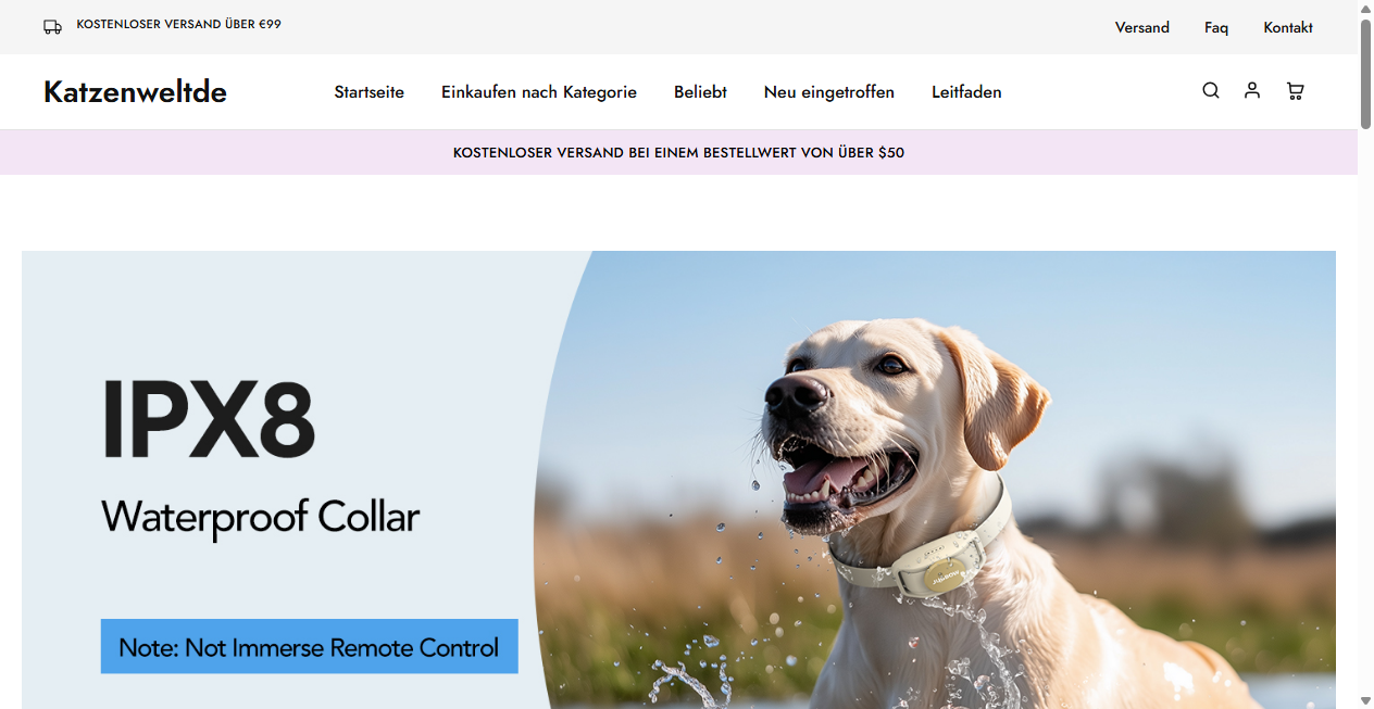 Bestätigte Warnung zu katzenweltde.de (2026)