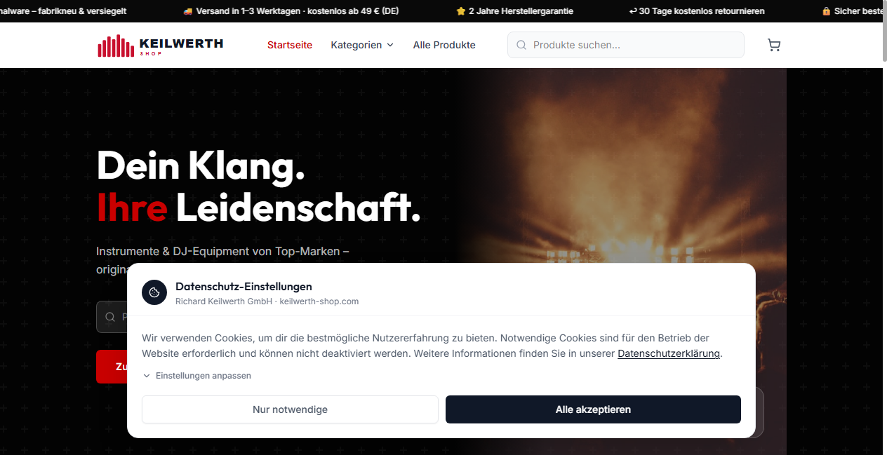 Bestätigte Warnung zu keilwerth-shop.com (2026)