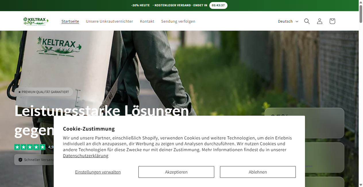 Bestätigte Warnung zu keltraxde.com (2026)