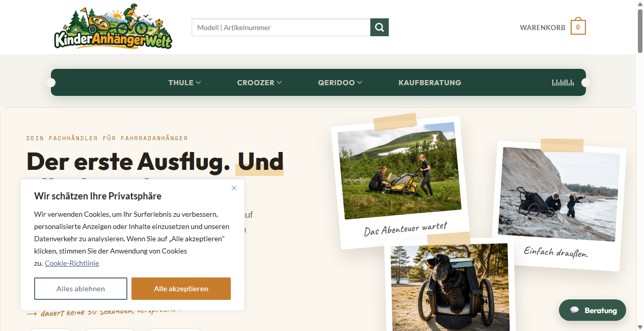 Bestätigte Warnung zu kinderanhaengerwelt.de (2026)