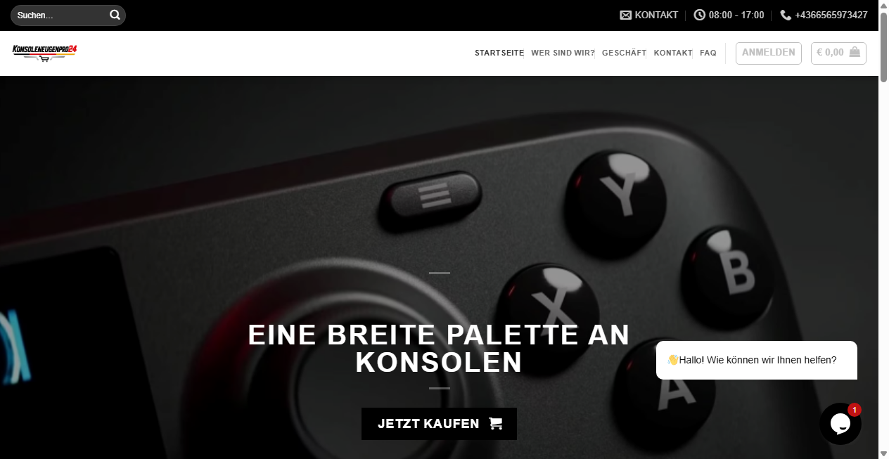 Bestätigte Warnung zu konsoleneugenpro24.com (2026)