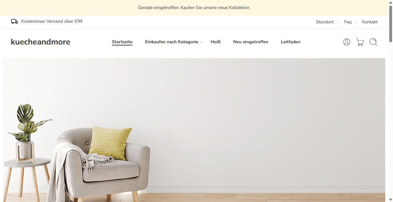 Bestätigte Warnung zu kuecheandmore.de (2026)