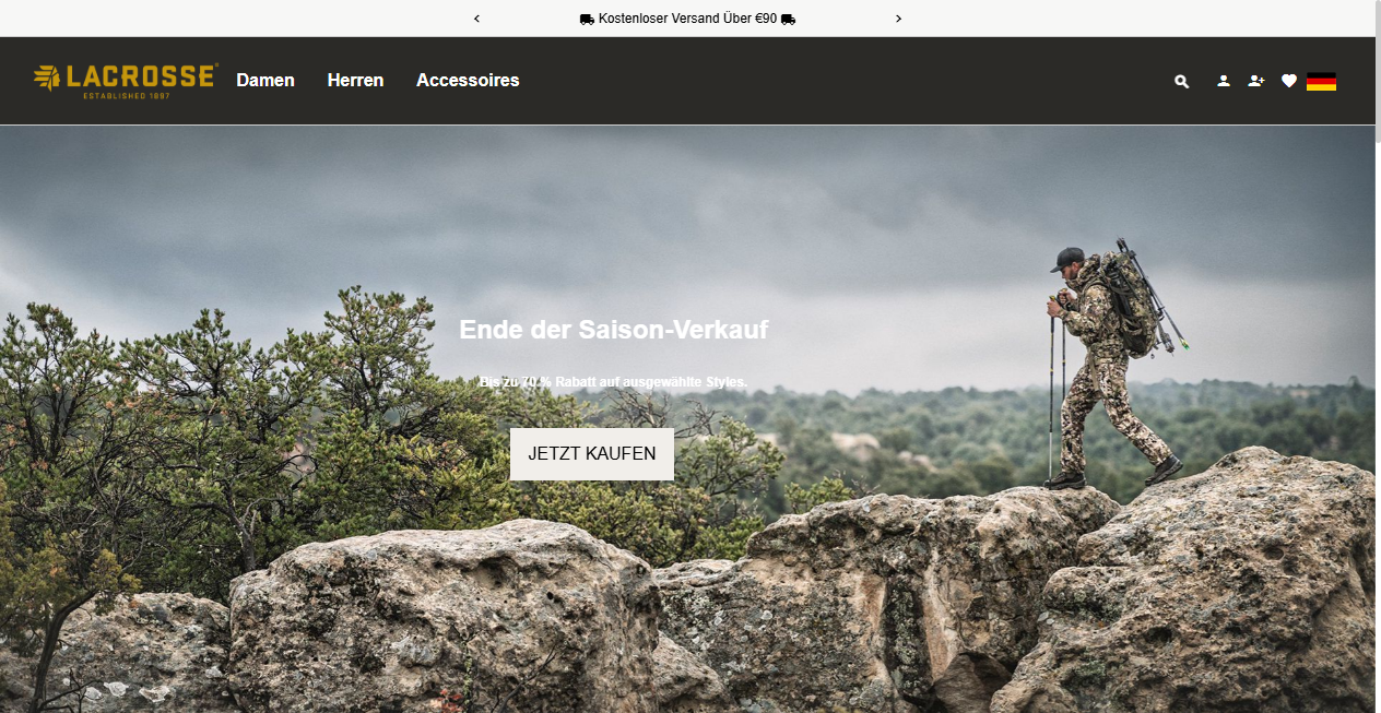 Bestätigte Warnung zu lacrossegummistiefel.com (2026)