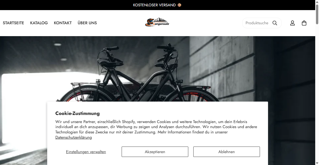 Screenshot von lan-gensalz.de