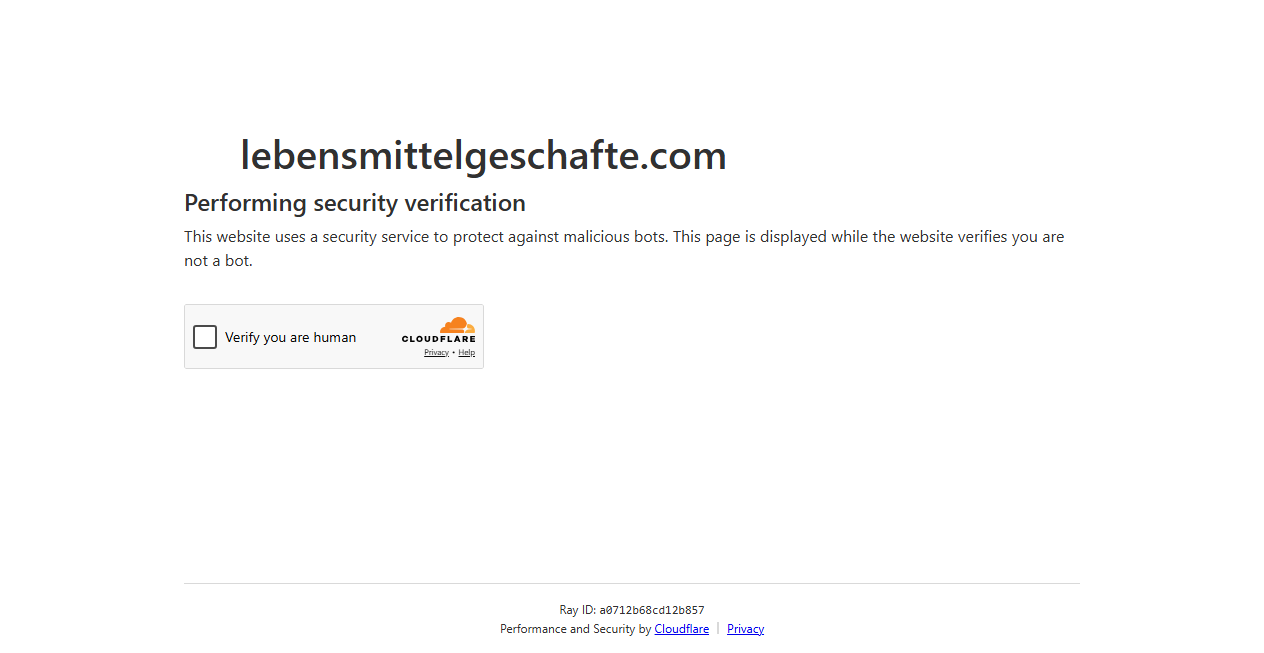 Bestätigte Warnung zu lebensmittelgeschafte.com (2026)