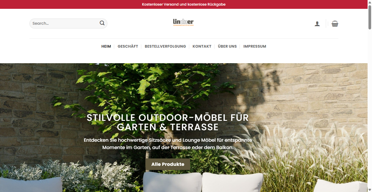 Fake-Shop Warnung: Fake Shop Warnung: lindner-sonnenschutz.de (2026)