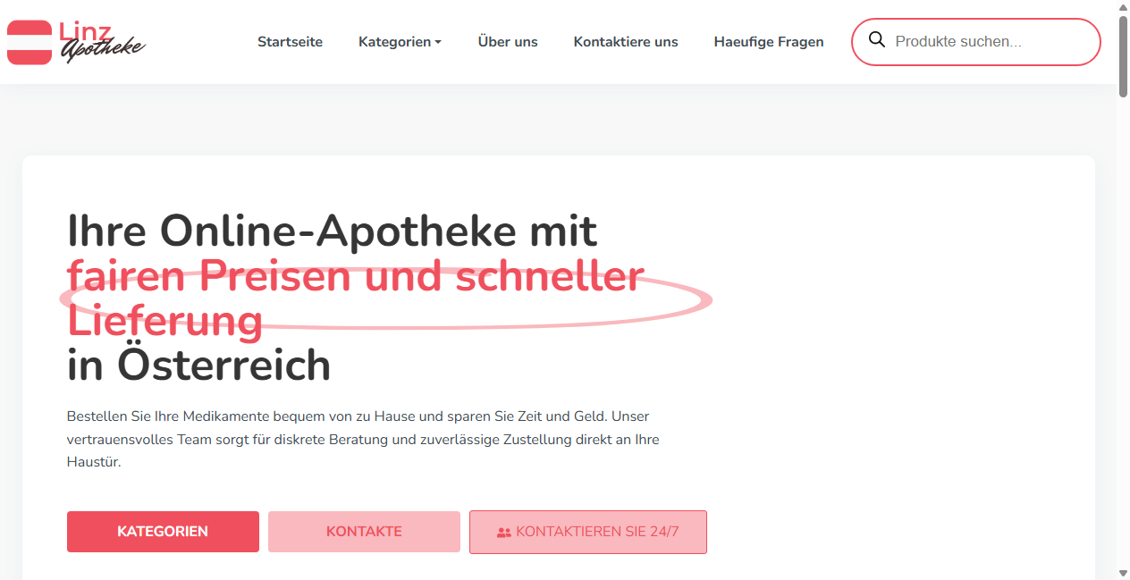 Bestätigte Warnung zu linzapotheke.com (2026)