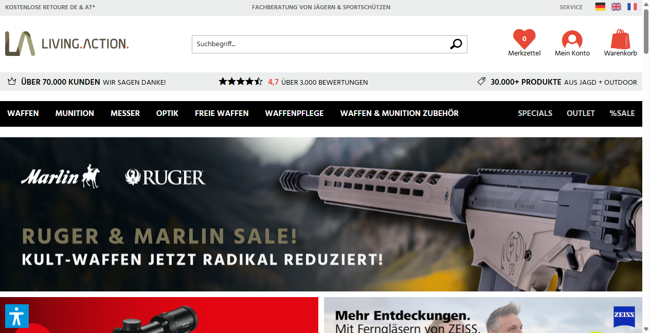 Bestätigte Warnung zu livingaction.de (2026)