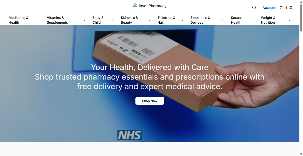 Bestätigte Warnung zu lloydspharmacystore.shop (2026)