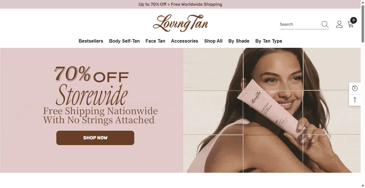 Bestätigte Warnung zu lovingtanonline.com (2026)