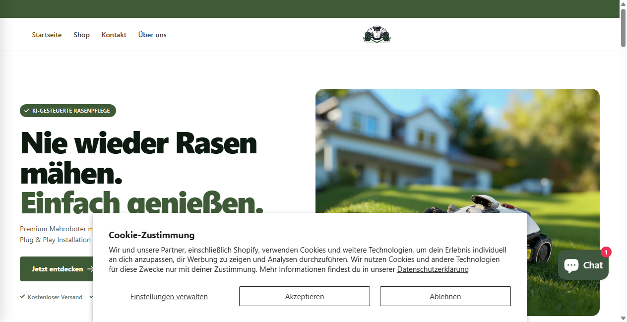 Bestätigte Warnung zu maehrobot.shop (2026)