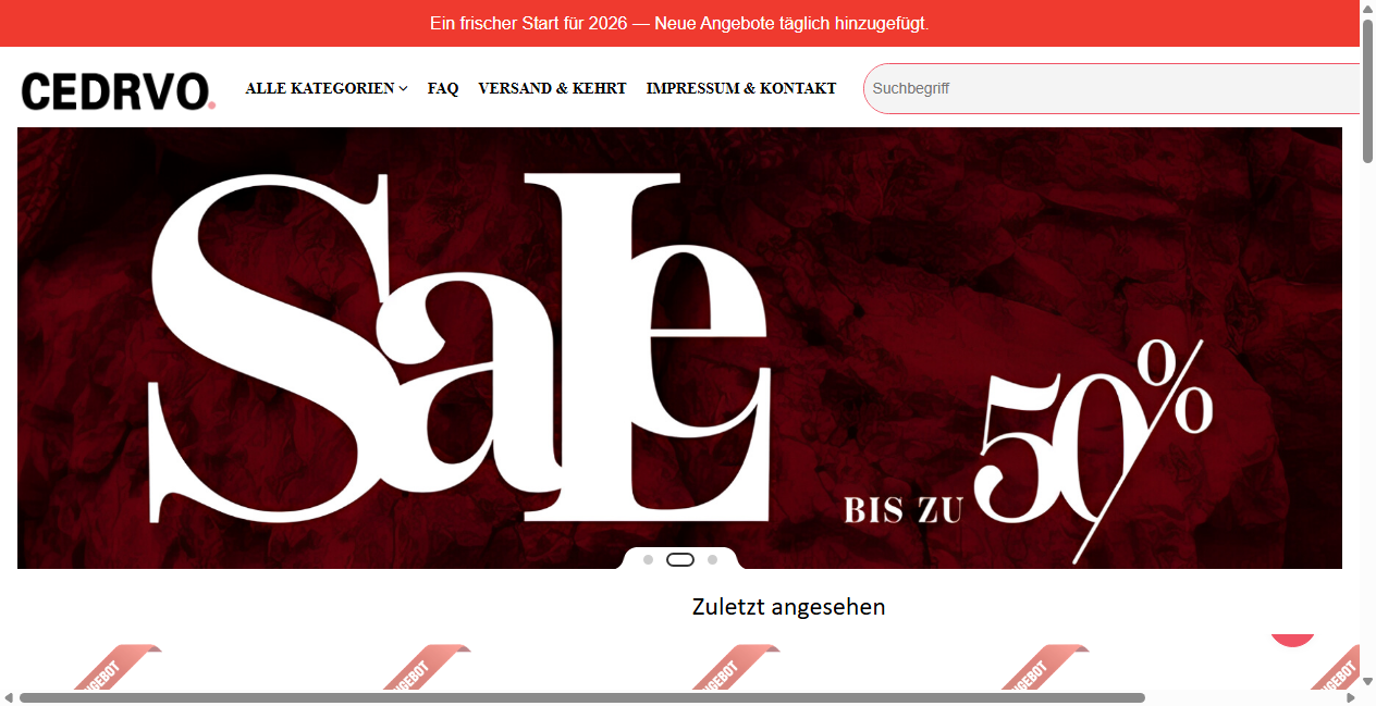 Bestätigte Warnung zu market.cedarbourne.com (2026)