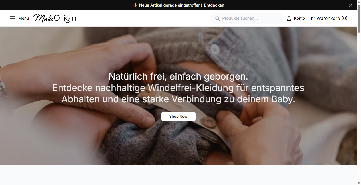 Bestätigte Warnung zu mataoriginkids.shop (2026)